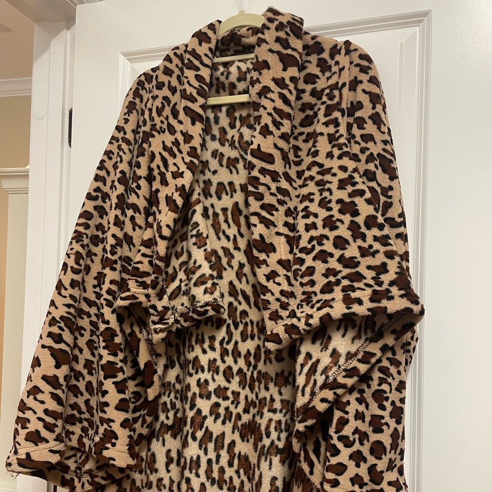 Cheetah Snuggie